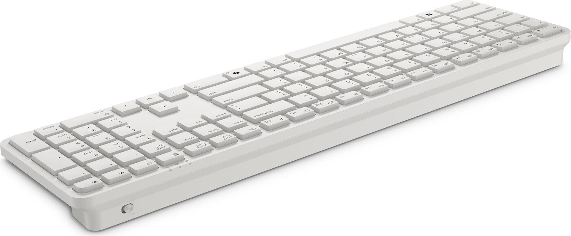 Dell Pro 5 KM526 Tastatur-und-Maus-Set kabellos 2.4 GHz QWERTZ Heller Asche