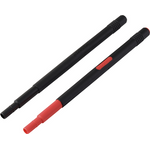 VOLTCRAFT MSL-510 Messspitzen-Verlängerung 200 mm Stecker 4 mm Buchse 4 mm Rot, Schwarz 1 Paar (VC-17312665)