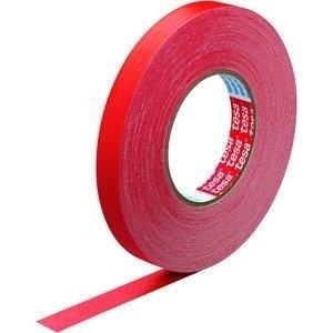 tesa Gewebeband, selbstklebend, 19 mm x 50 m, rot 1 Stück (57230-00004)