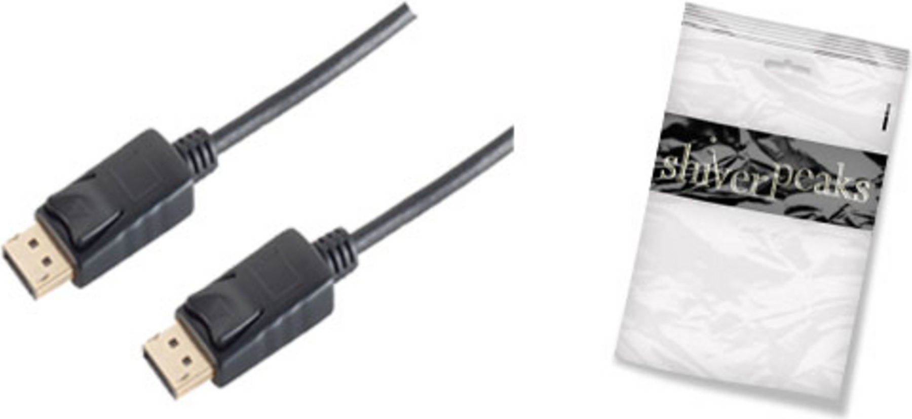 shiverpeaks BS10-50025 DisplayPort-Kabel 1 m Schwarz (BS10-50025)