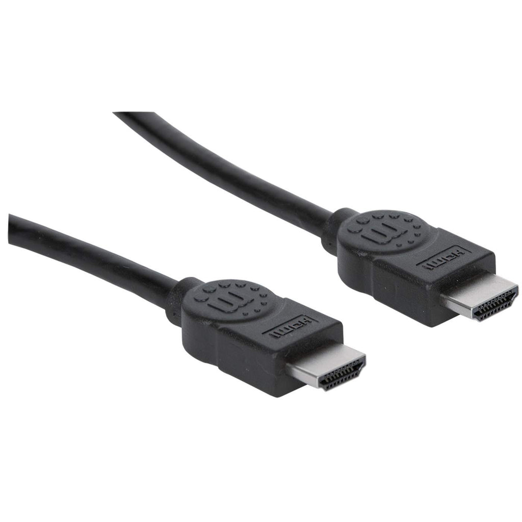 Manhattan HDMI-Kabel mit Ethernet 2 m Schwarz