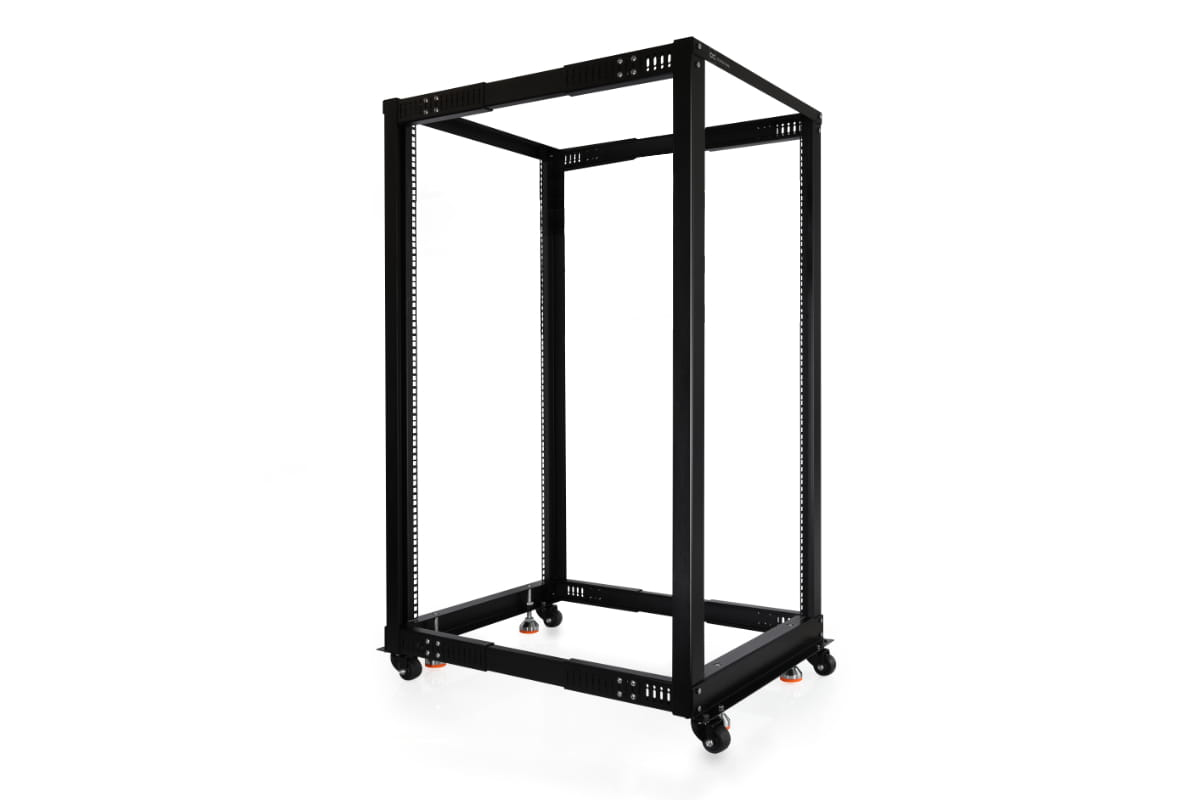 Alphacool 13738 Rackrahmen 19" 25 HE Stahl Schwarz