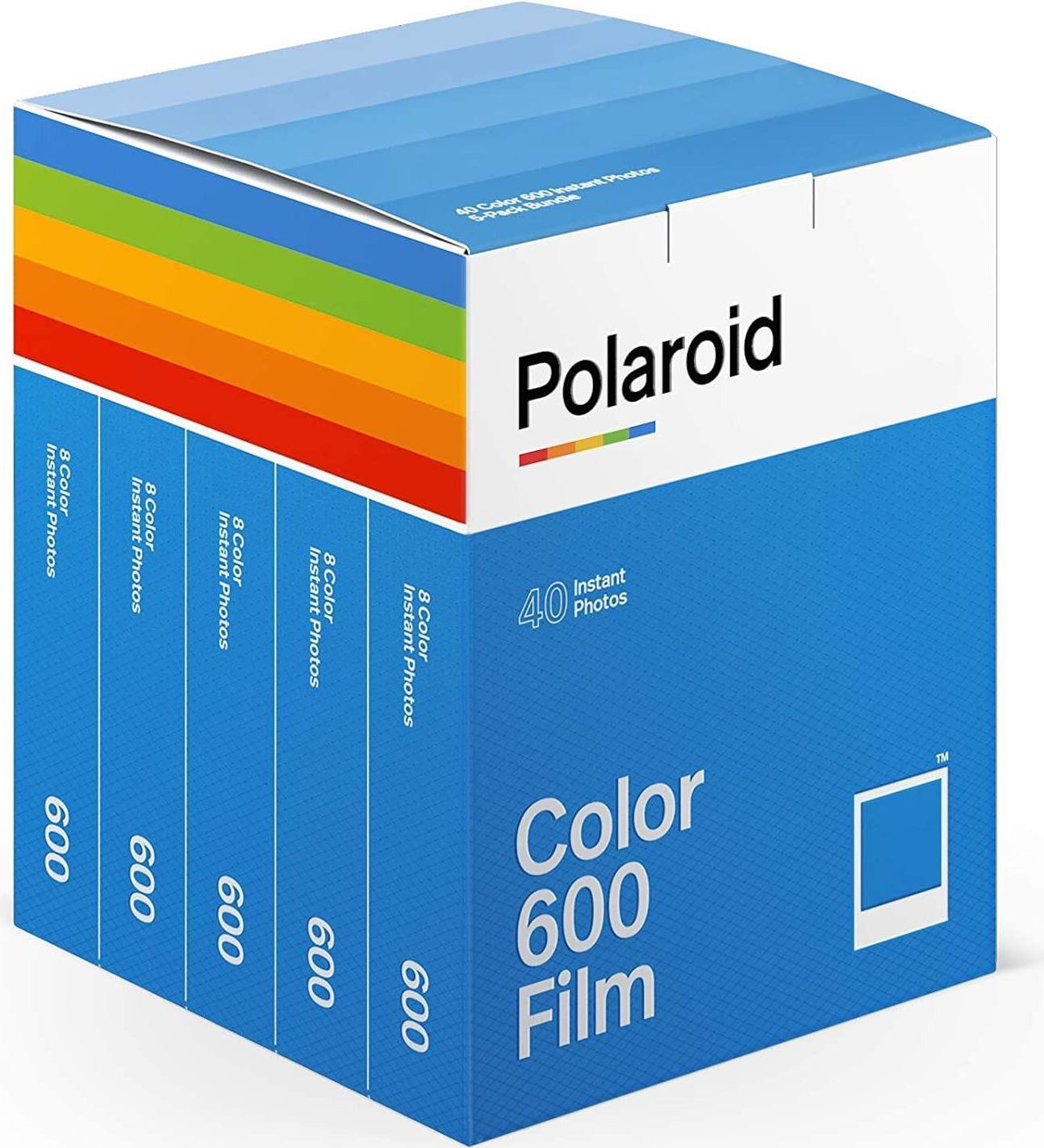 Polaroid Color instant film for 600 x40 pack Sofortbildfilm 40 Stück(e) 107 x 88 mm (006013)