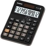 CASIO Taschenrechner MX 12 B BK, Tischrechner (MX 12 B BK)