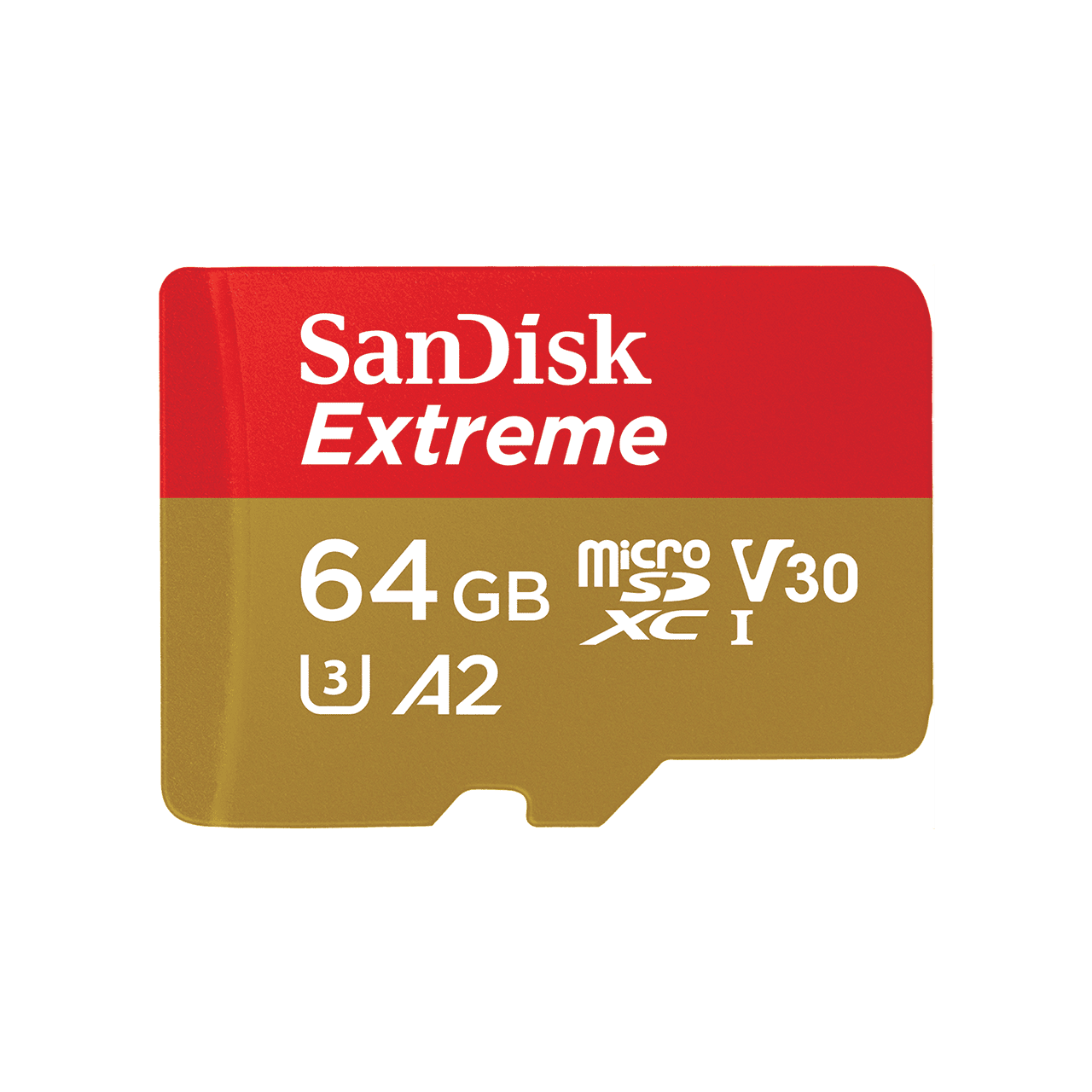 SanDisk Extreme Speicherkarte 64 GB MicroSDXC UHS-I Klasse 3 (SDSQXA2-064G-GN6MN)