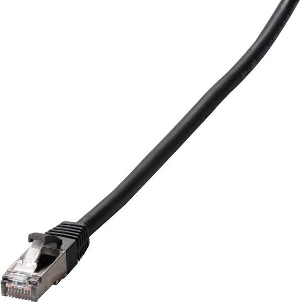 EFB-Elektronik RJ45 Patchkabelverl. Cat.6A S/FTP LSZH AWG26 schwarz 3m Hersteller: EFB Elektronik (K5546SW.3)