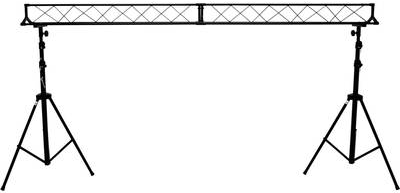 Eurolite 59007032 Beleuchtungsständer/-Halterung mit Spezialeffekten Schwarz Stahl 60 kg (59007032)