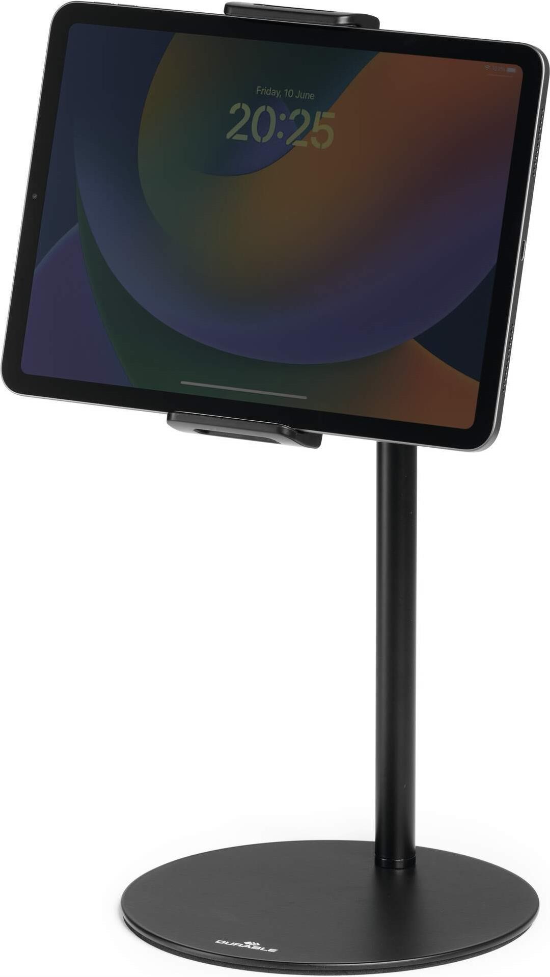 Durable TWIST COMBI Aktive Halterung für Smartphone und Tablet Schwarz