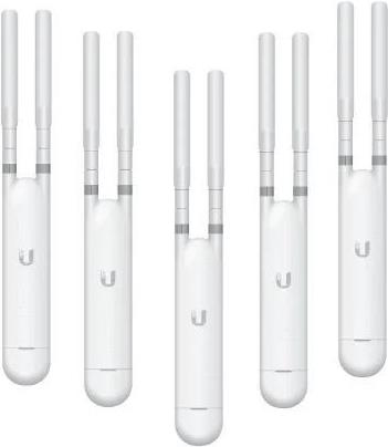 Ubiquiti UniFi UAP-AC-M Accesspoint Wi-Fi 5 Dualband PoE+ 5er-Pack Weiß
