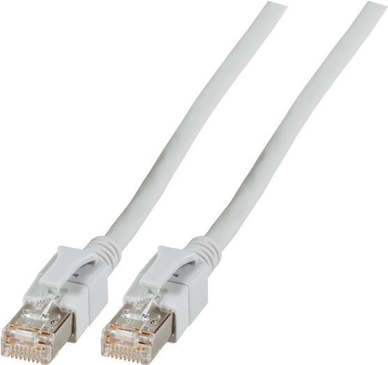 EFB-Elektronik RJ45 Patchkabel Cat.6A S/FTP FRNC VC LED grau 7,5m Hersteller: EFB Elektronik (DCK1001GR.7,5)