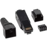 Lanberg PLU-6000TL Drahtverbinder RJ-45 Schwarz (PLU-6000TL)
