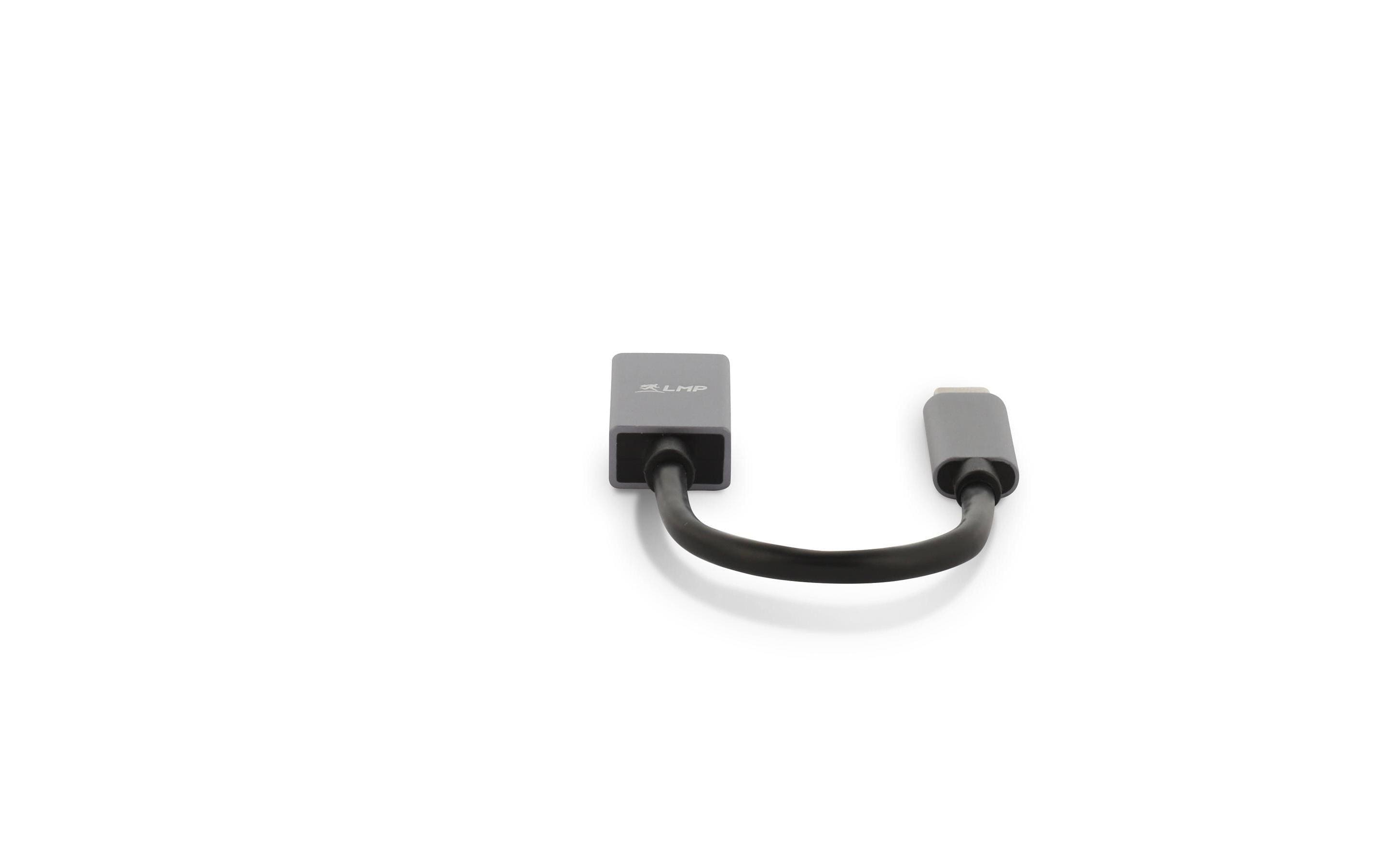LMP 16093 USB-C auf USB-A Adapter 0,15 m Grau