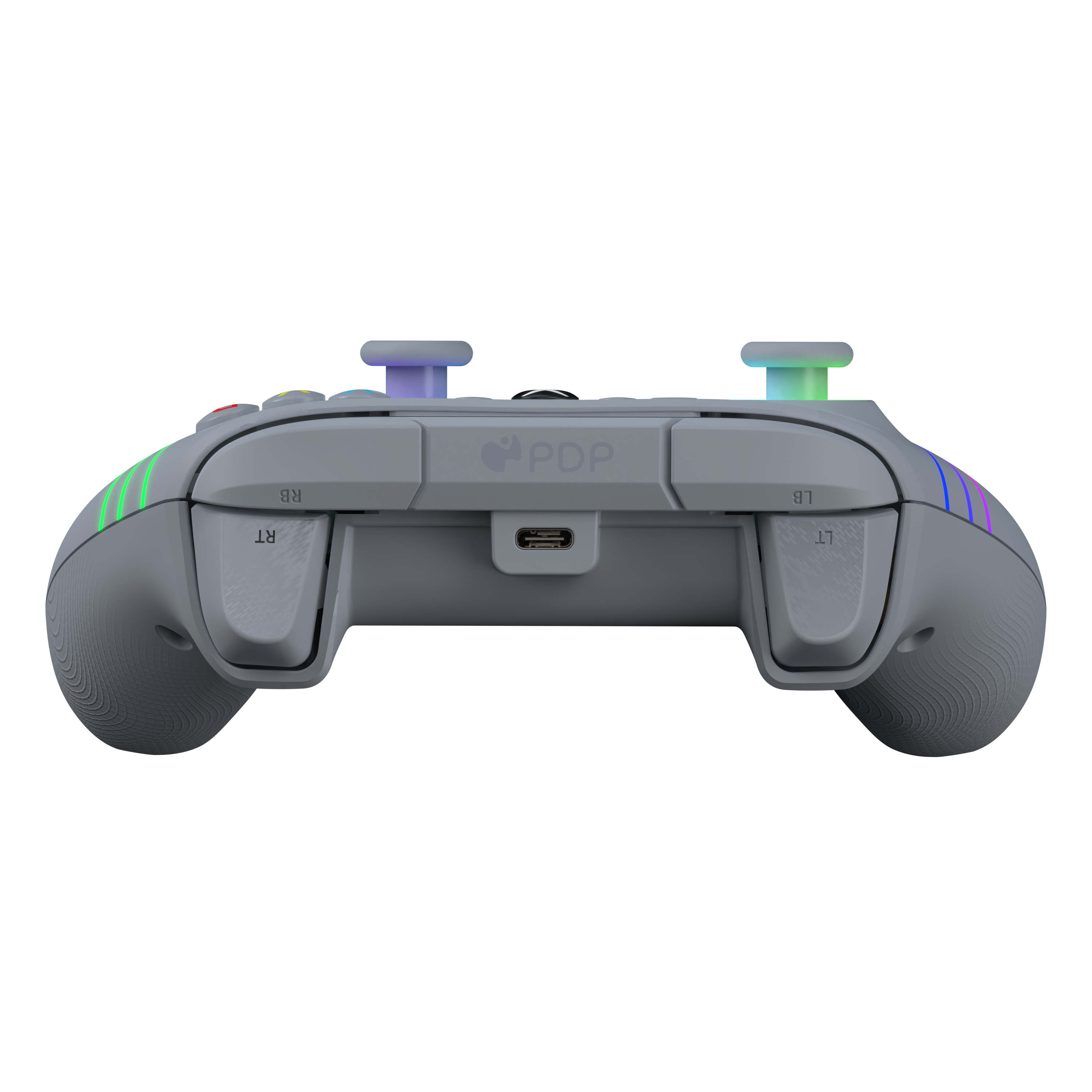 PDP Afterglow Wave Gamepad kabelgebunden USB-C Grau