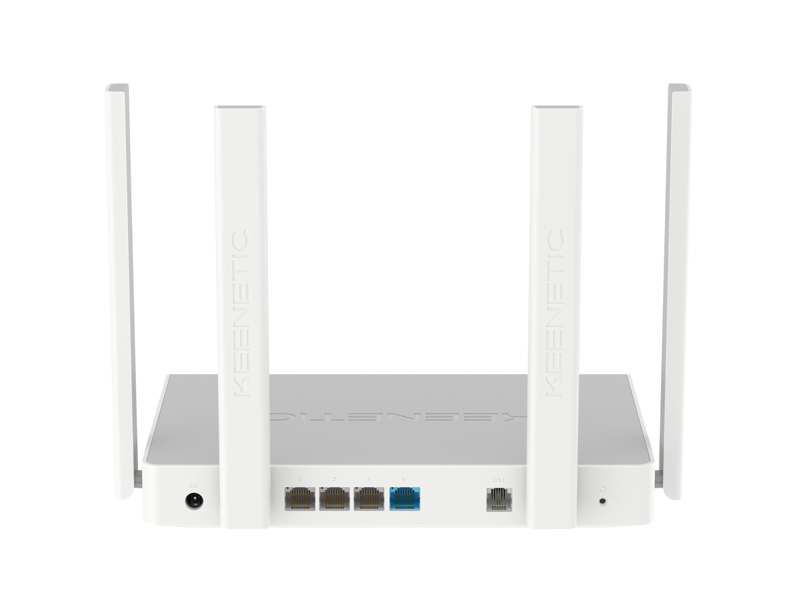 Keenetic Hopper DSL KN-3610-01EN AX1800 Mesh Wi-Fi 6 Gigabit VDSL Router Grau, Weiß