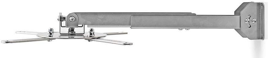 Nedis PJWM100GY Projektorhalterung Wand Silber (PJWM100GY)