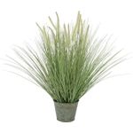 EUROPALMS Ziergras, blühend, künstlich, 70cm (82600147)