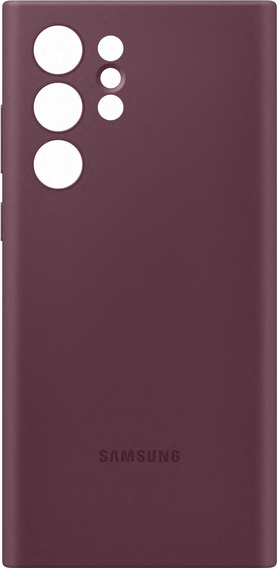 Samsung EF-PS908 - Hintere Abdeckung für Mobiltelefon - Weinrot - für Galaxy S22 Ultra (EF-PS908TEEGWW)