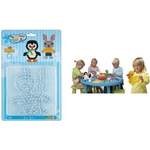 Hama Stiftplatten "Pinguin, Kaninchen", im Blister für Bügelperlen maxi - 1 Stück (00008106)