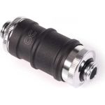 Alphacool ES Schnellverschluss BLH1A PushIn Set AG-AG schwarz matt/chrom (13876)