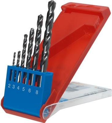 kwb SILVER STAR HSS. Vorgesehene Verwendung: Bohrer, Bohrerart: Bohrerbit-Set, Rotating Richtung: Drehung der rechten Hand. Anzahl der Bohrer-Bits: 6 Stück(e) (205540)