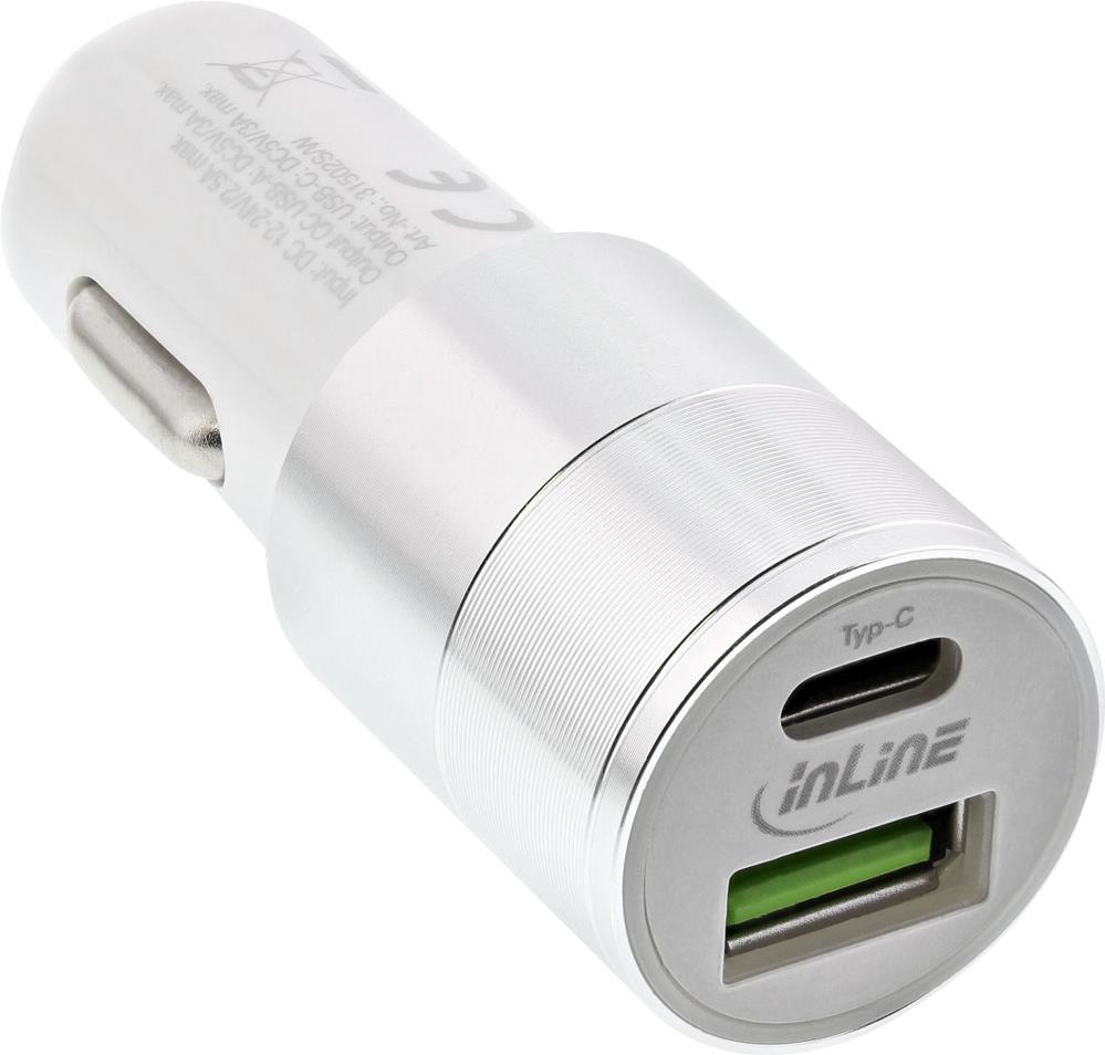 2-Fach USB Ladegerät 12-24V Zigarettenanzünder Quick Charge 3.0