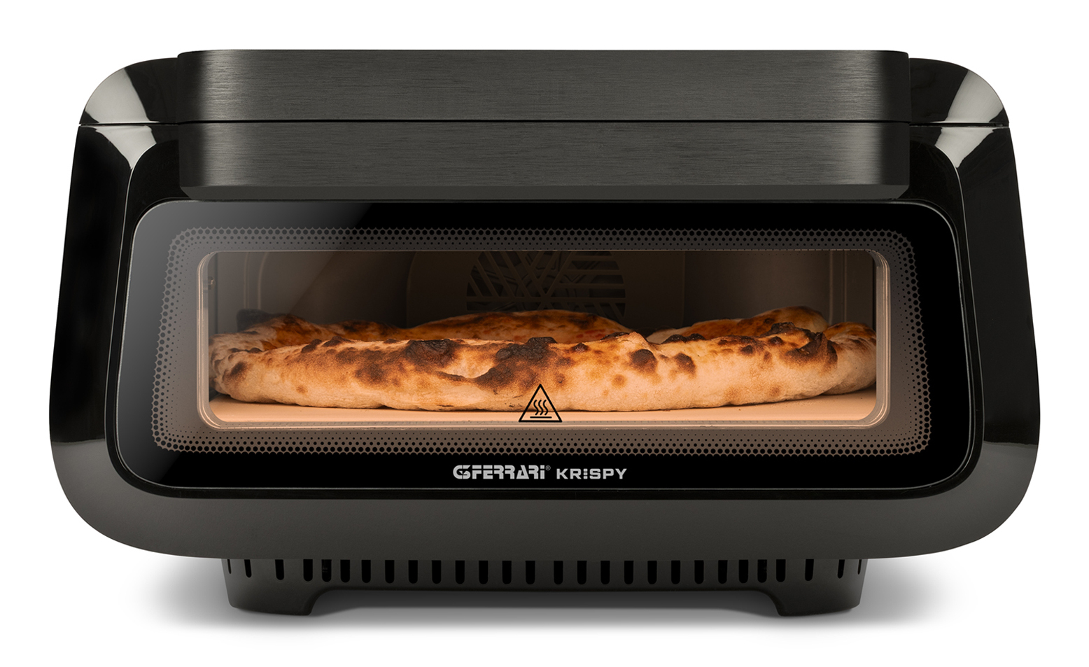 G3 Ferrari G10225 Krispy 3-in-1 Pizzaofen Heißluftfritteuse Grill 2100 W Schwarz