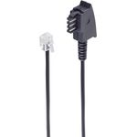 shiverpeaks ®-BASIC-S --Telefon-Anschlußkabel-TAE F-Stecker auf Western-Stecker 6/4, Siemens, 20m (BS70055-20)