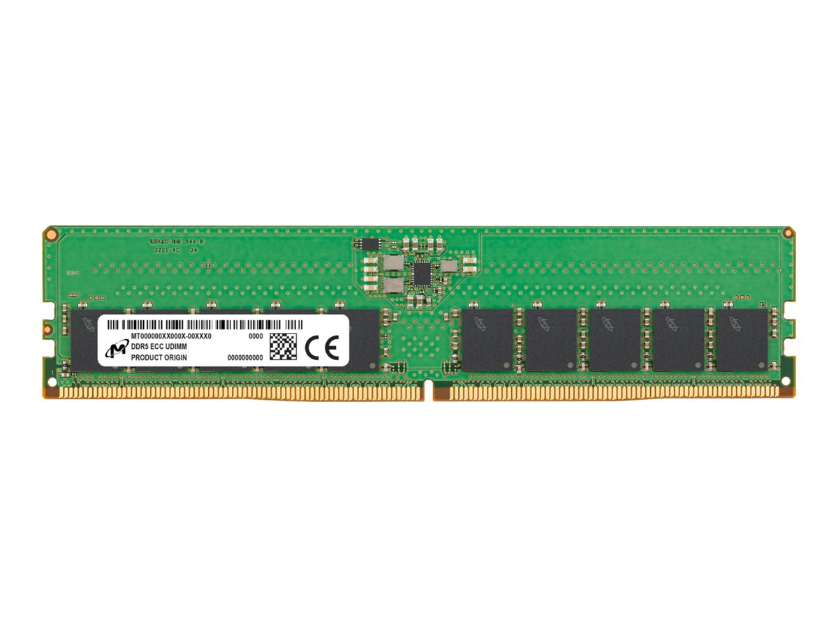 Micron MTC10C1084S1EC56BR DDR5 16 GB RAM 5600 MHz ECC Unbuffered DIMM