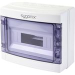 Sygonix SY-5491854 Kleinverteiler Oberflächenmontage Anzahl Teilungen = 12 Anzahl Reihen = 1 Inhalt 1 St. (SY-5491854)