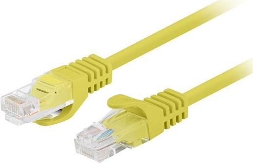 Fluke Passed Lanberg Patchkabel Kat.6 UTP 1.5m gelb 10er-Pack (PCU6-20CC-0150-Y)