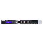 QNAP QGD-1600P Managed Gigabit Ethernet (10/100/1000) Schwarz - Grau Power over Ethernet (PoE) (QGD-1600P-4G)