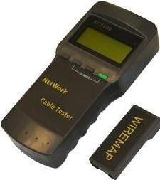 LOGON PROFESSIONAL CABLE TESTER WITH LENGTH/DISTANCE/TROUBLESHOOTIN (TCT1410)