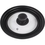 Xavax Universaldeckel mit Dampfloch für Töpfe und Pfannen, 16, 18, 20 cm, Glas (00111544)