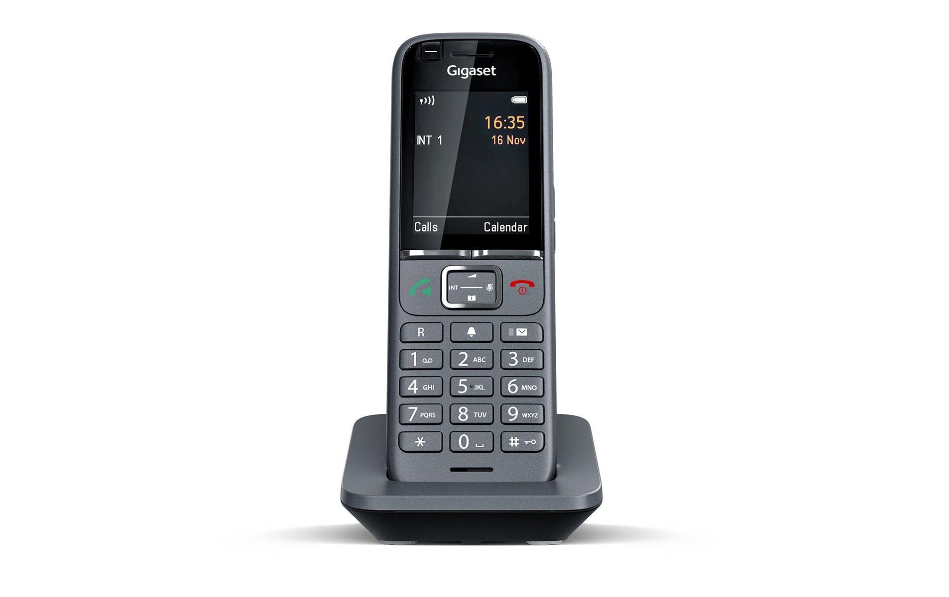 Gigaset N610 IP Pro DECT-Basisstation mit S700H Pro Mobilteil Weiß