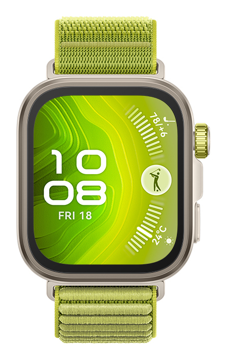 Huawei Watch Fit 4 Pro 1,82" AMOLED GPS Titanium Green