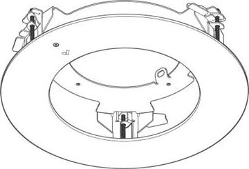 Verkada ACC-MNT-HREC-1 Vertiefter Decken-Montageadapter für Multisensor-Kameras