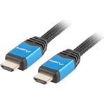 Lanberg CA-HDMI-20CU-0030-BL HDMI-Kabel 3 m HDMI Typ A (Standard) Schwarz (CA-HDMI-20CU-0030-BL)