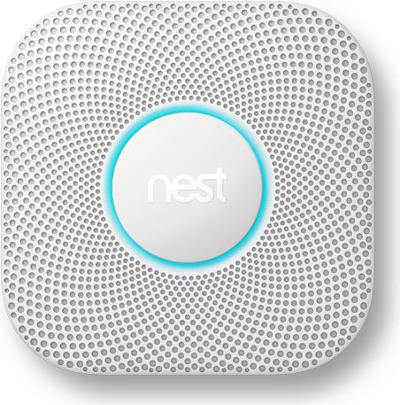 Nest Protect 2 Kohlenstoffmonoxid-Melder Interkonnektabel Kabellos (S3003LWFD)