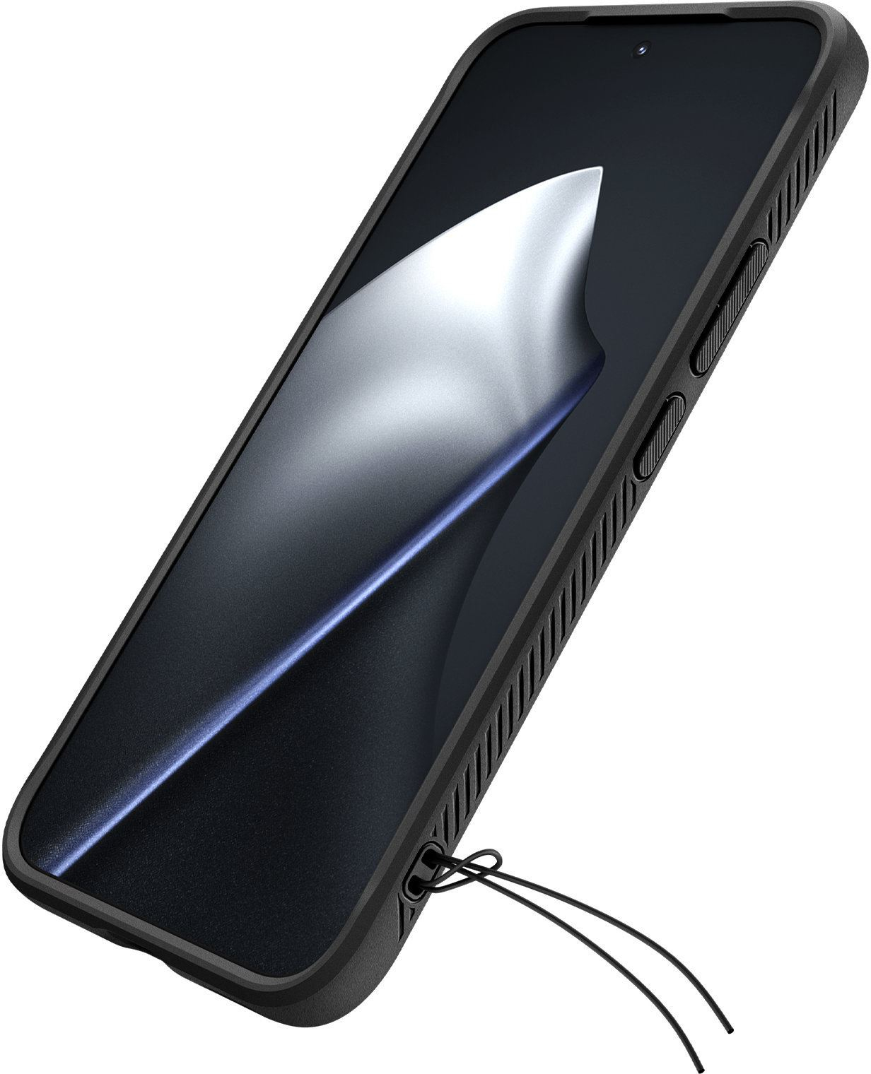 Spigen Rugged Armor Handyhülle für Xiaomi 15T Pro 6.83" Schwarz
