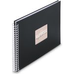 Hama Spiral-Album Fine Art 50 weiße Seiten New Black (00009832)