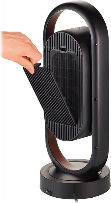 Unold 3D Keramik-Heizlüfter 1800W mit Fernbedienung Schwarz/Kupfer