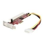 StarTech.com PCI Express Schnittstellenkarte für PCI Low Profile Adapter Karte (PEX1PCI1)