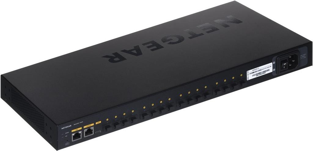 NETGEAR AV Line M4250-16XF 16x 10 Gigabit SFP+ Managed Switch Schwarz