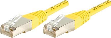 EXERTIS CONNECT Patchkabel S/FTP (PIMF), CAT.6A EIA/TIA, Class EA, gelb, 3.0 m Patchkabel mit besond