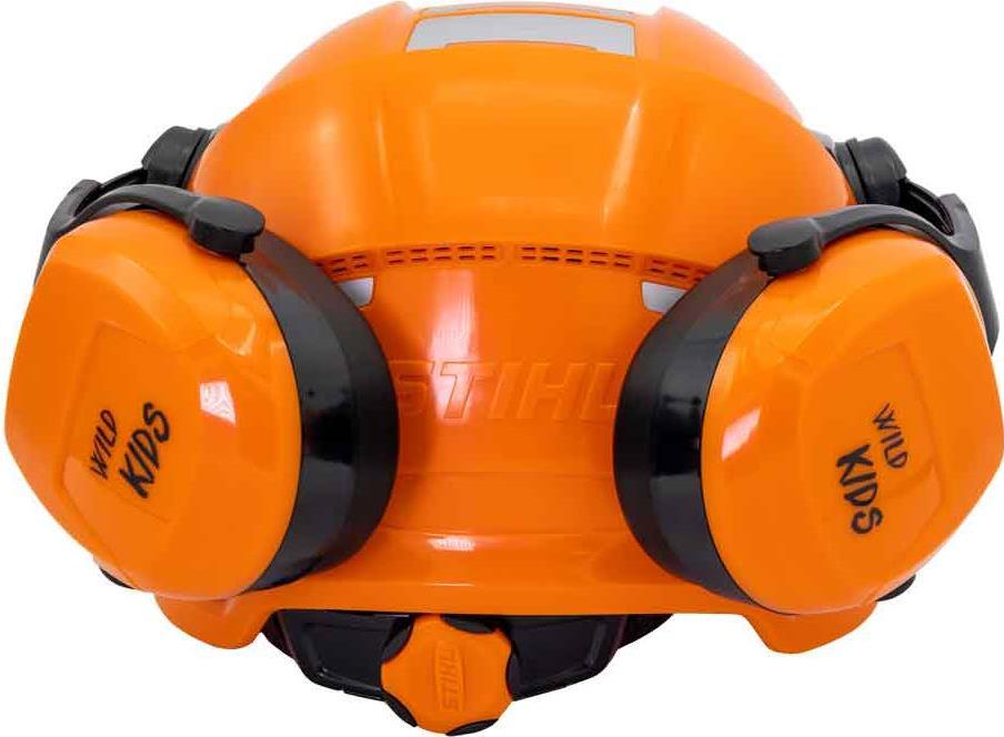 Stihl 4204600001 Unisex Kinder Helmset Spielzeughelm, Orange, Einheitsgröße (0420 460 0001)