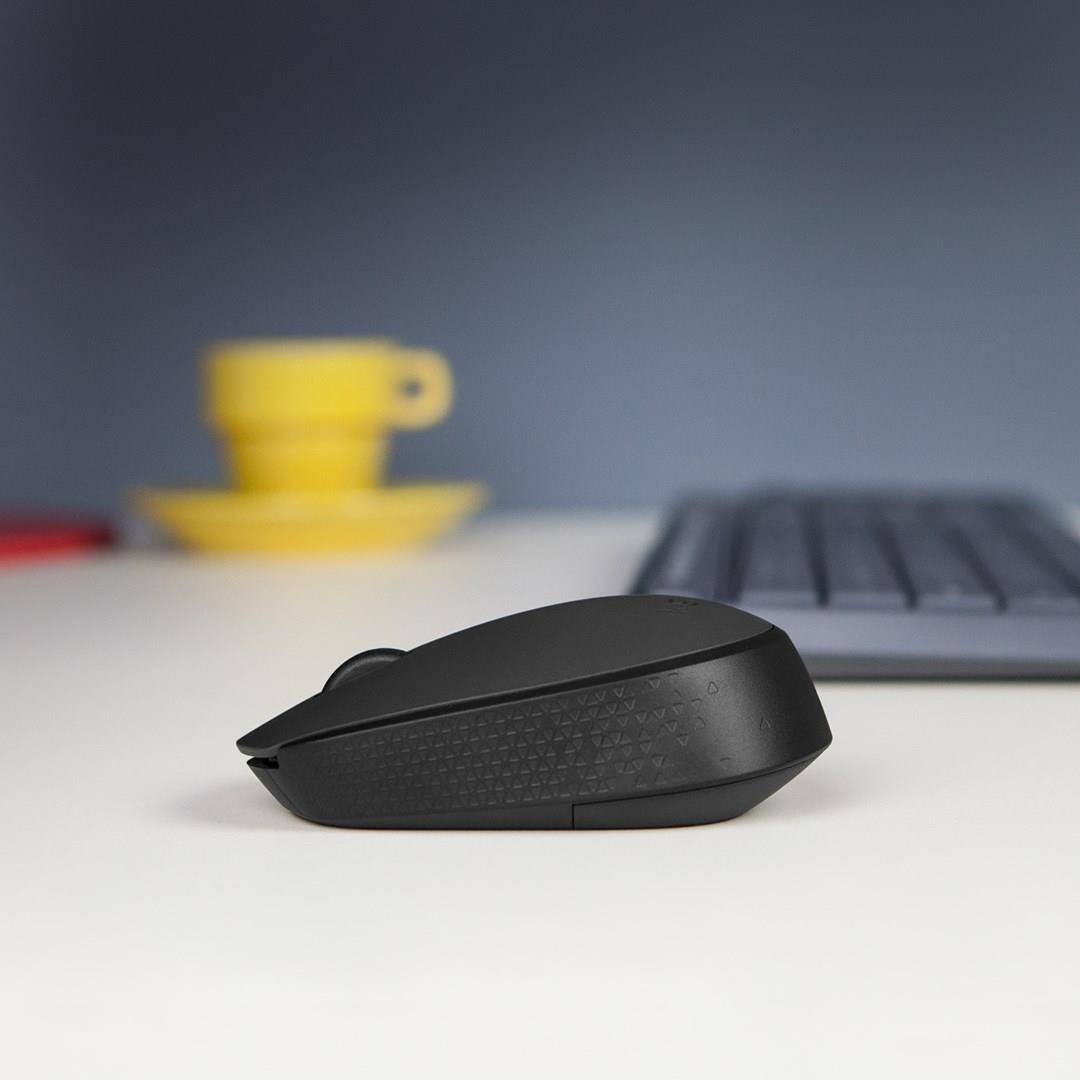 Logitech B170 Maus Schwarz