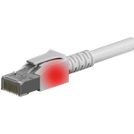 EFB-Elektronik RJ45 Patchkabel Cat.6A S/FTP FRNC VC LED grau 3m Hersteller: EFB Elektronik (DCK1001GR.3)