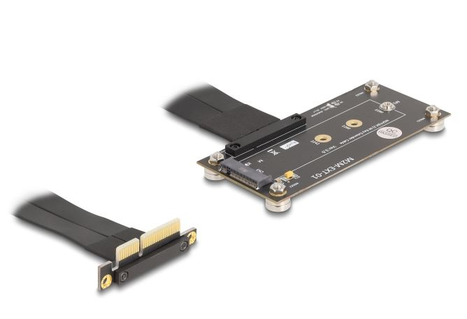 Delock 81502 Schnittstellenadapter PCIe 3.0 x4 M.2 Card Schwarz