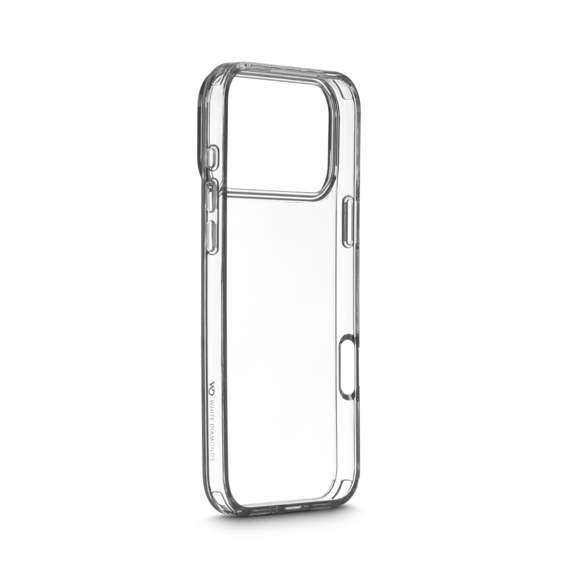 White Diamonds Cover Clear Protection Case für Apple iPhone 17 Pro Max Transparent