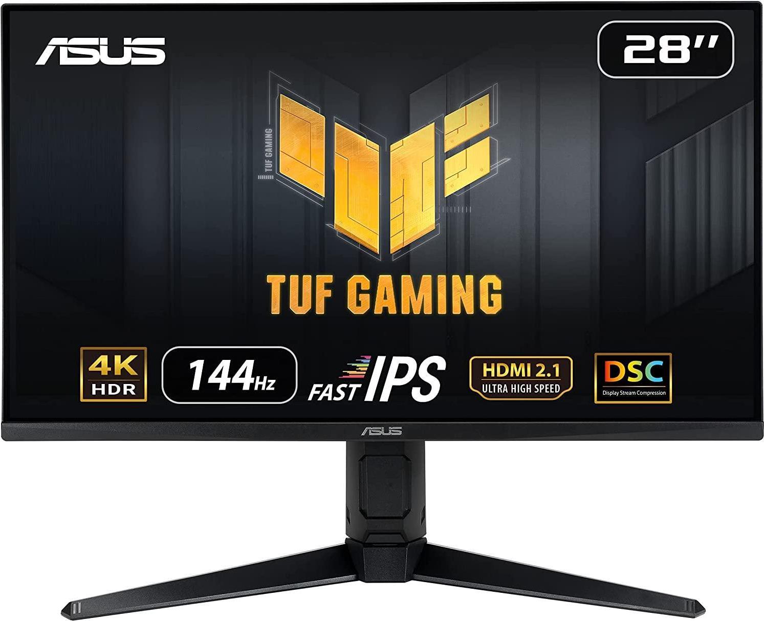 ASUS TUF Gaming VG28UQL1A 71,1 cm (28" ) 3840 x 2160 Pixel 4K Ultra HD LCD Schwarz [Energieklasse G] (90LM0780-B01170)